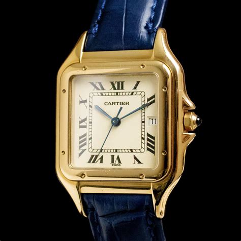 cartier vintage gold|cartier gold watches for men.